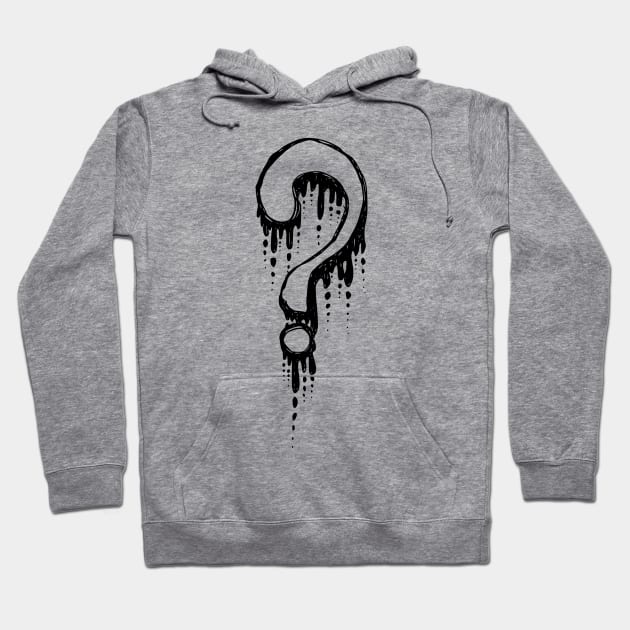 Question Mark Hoodie by TKDoodle